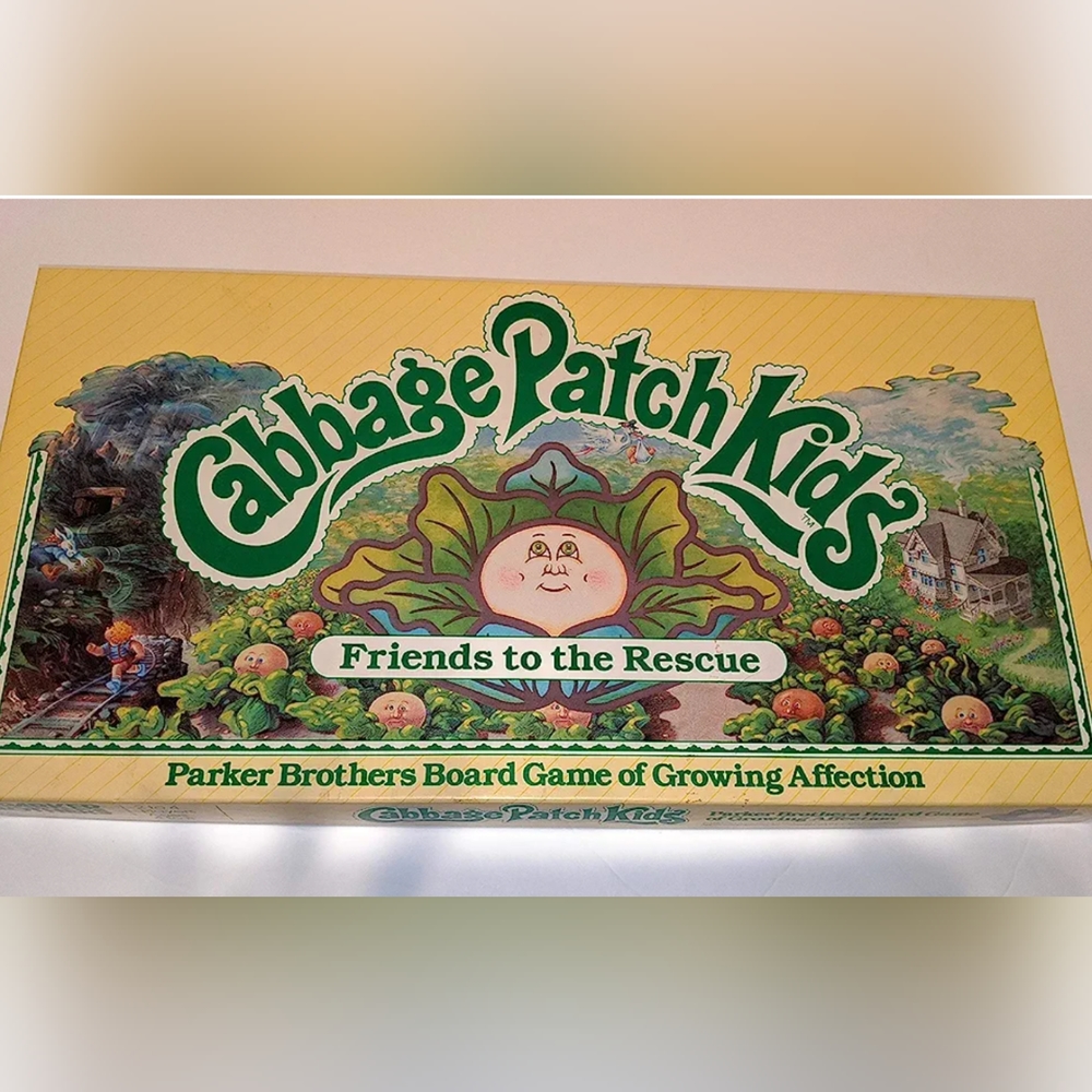 Vintage Cabbage Patch Friends to the Rescue board game